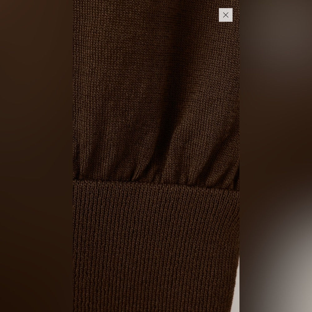 Mango V-neck Knitted Top - Picture 8 of 8
